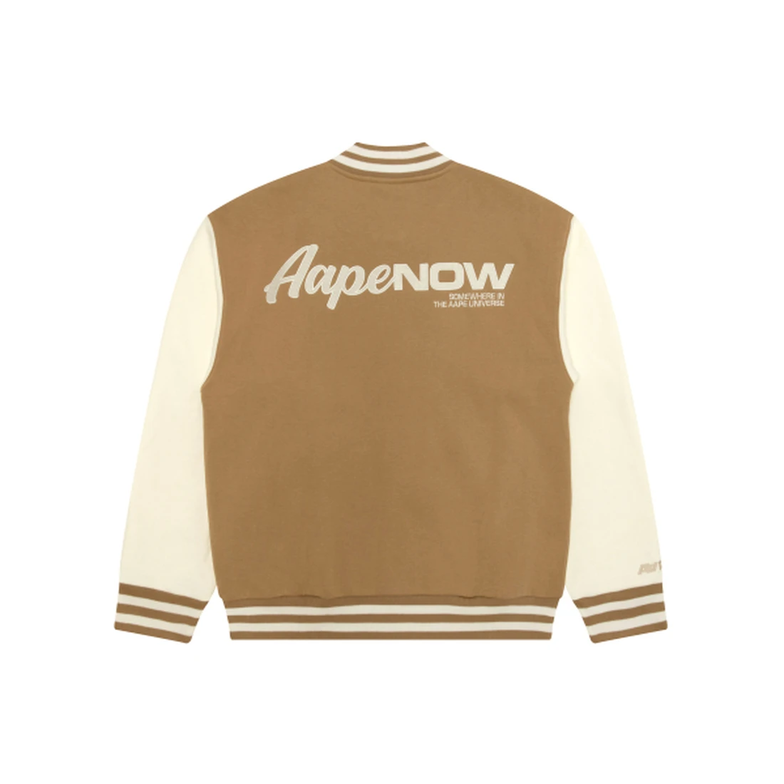 에이프 AAPENOW 베이스볼 재킷 AAPSWMC360XXPBGX