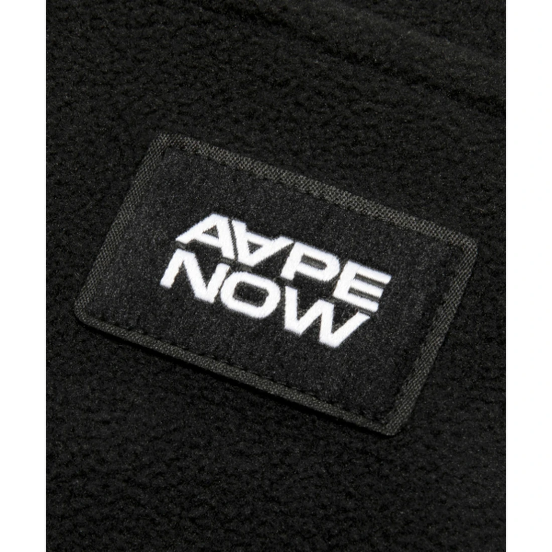 에이프 AAPENOW 문페이스 집업 플리스 AAPSWMC363XXPBKX