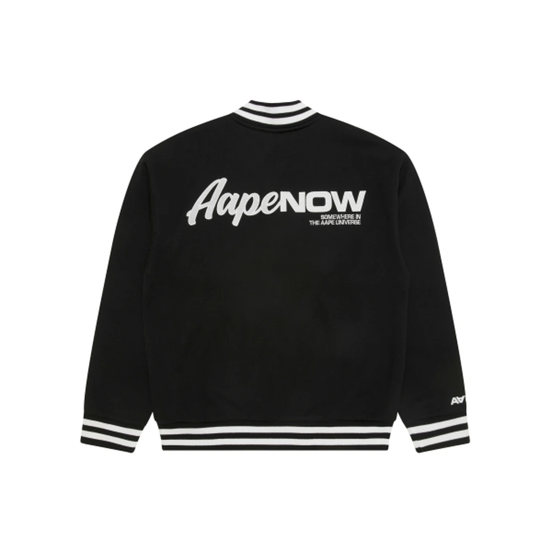 에이프 AAPENOW 베이스볼 재킷 AAPSWMC360XXPBKX