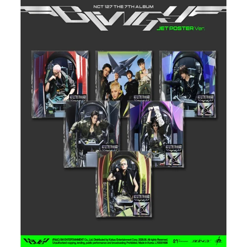 NCT 127 정규 7집 [BLINGY] (JET Poster Ver.)