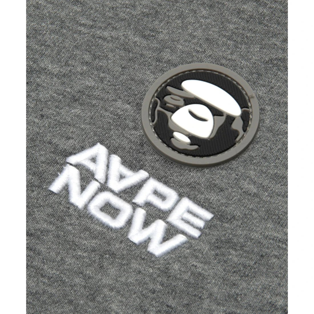 에이프 AAPENOW 라운드로고 베이직 맨투맨 AAPSWMC349XAPGY2