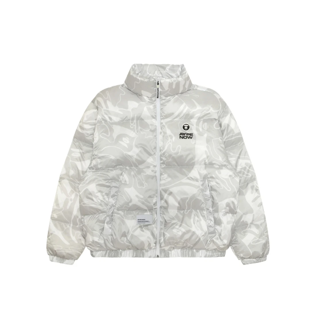 에이프 AAPENOW 카모 하이넥 다운 자켓 AAPDNM7726XXPWHZ