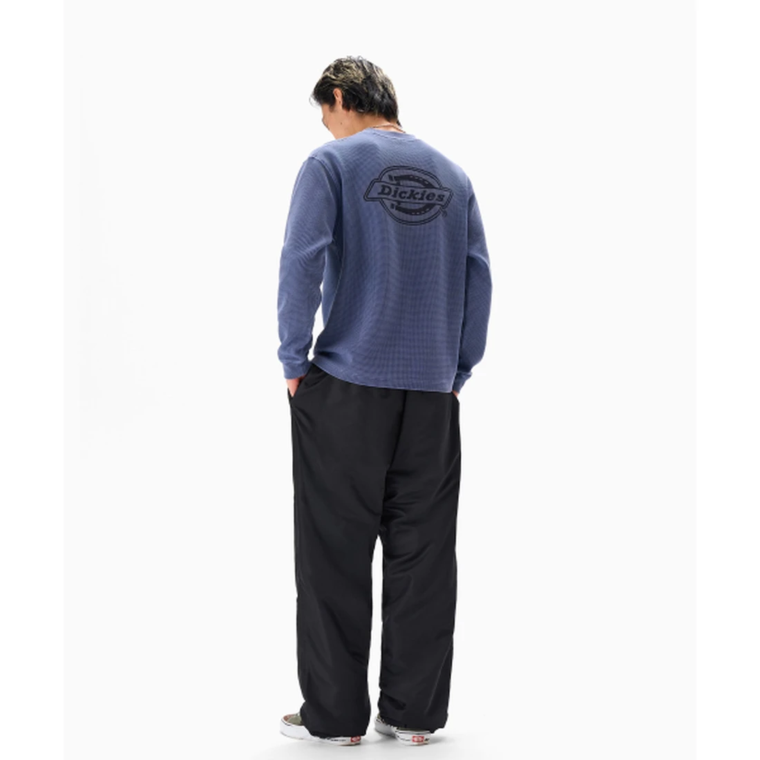 디키즈 헤비 나일론 트랙 팬츠 블랙 DKFPC9A02BK