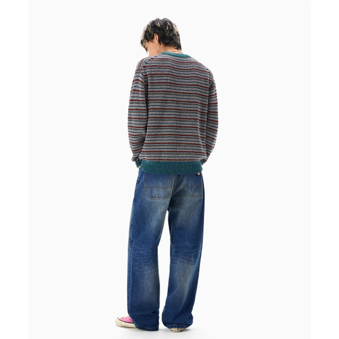 디키즈 오일 워시드 데님 팬츠 미디엄 데님 DKFNP9A01MD