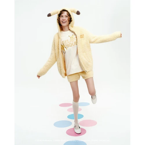 포켓몬 젤라또 피카츄 후드티 & 반바지 세트
