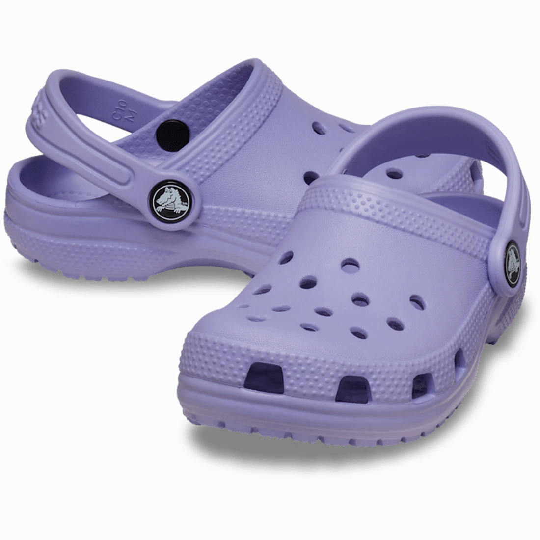 크록스 클래식 클로그 토들러 미스틱 퍼플 206990-5BN 이미지 2
