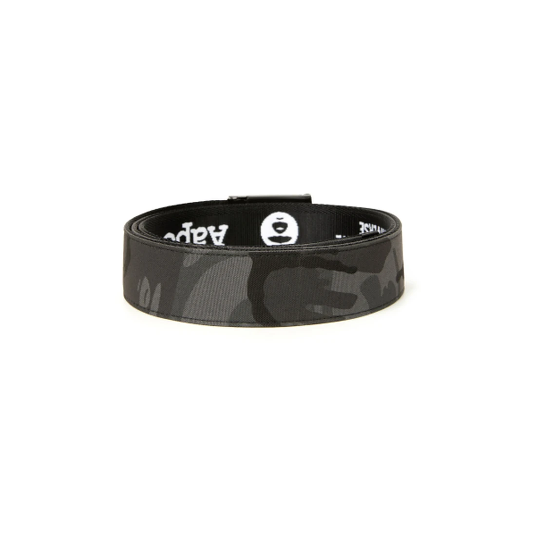 에이프 AAPE 베이직 벨트 블랙 AAPBTM5325XXRBKZ 이미지 2