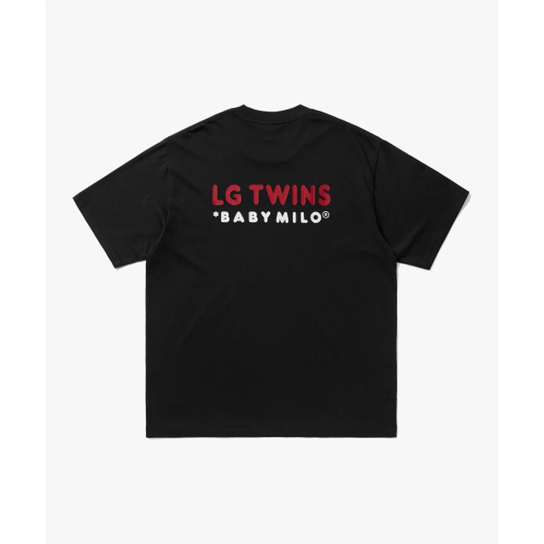 베이프 LG 트윈스 반소매 티셔츠 BLACK 002TEM731908CBLK 이미지 2