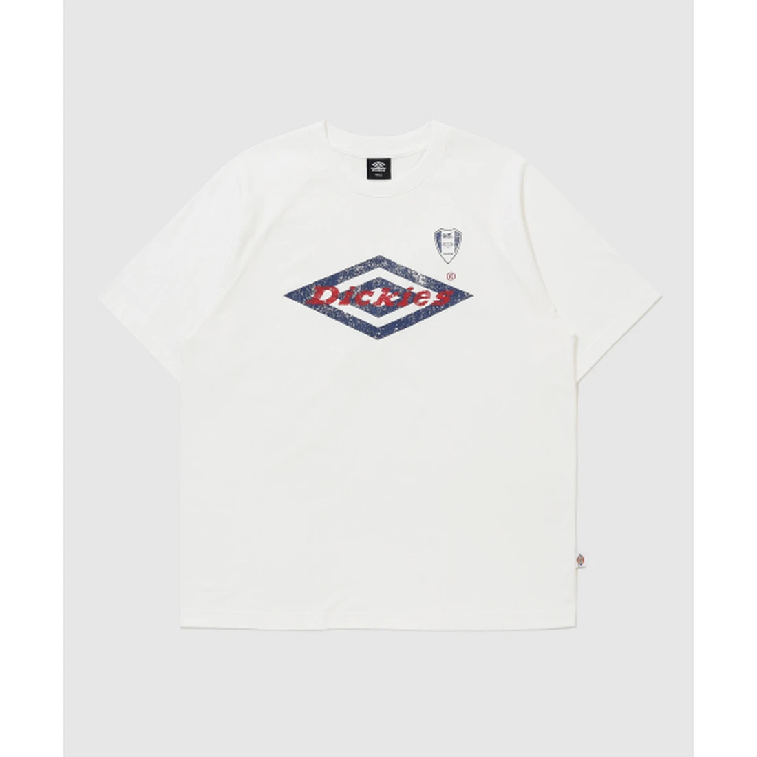 디키즈 [디키즈X수원삼성X엄브로] 빅 아카이브 그래픽 반팔 티셔츠 화이트 UR321ORS89SCW0