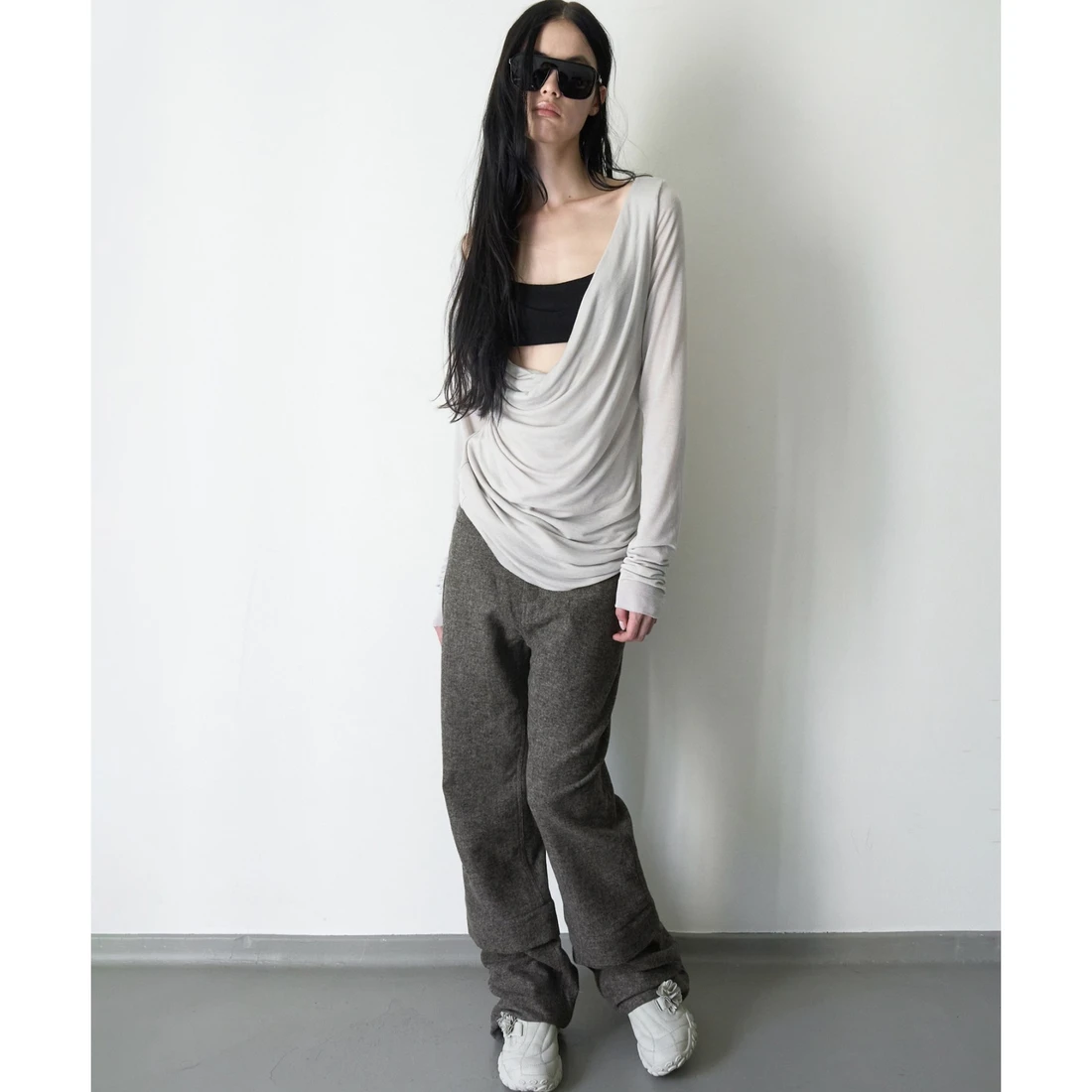 휠라 x 나체 베를린 에샤페 VC 더스티 베이지 X2641RSZ36DBG 이미지 2