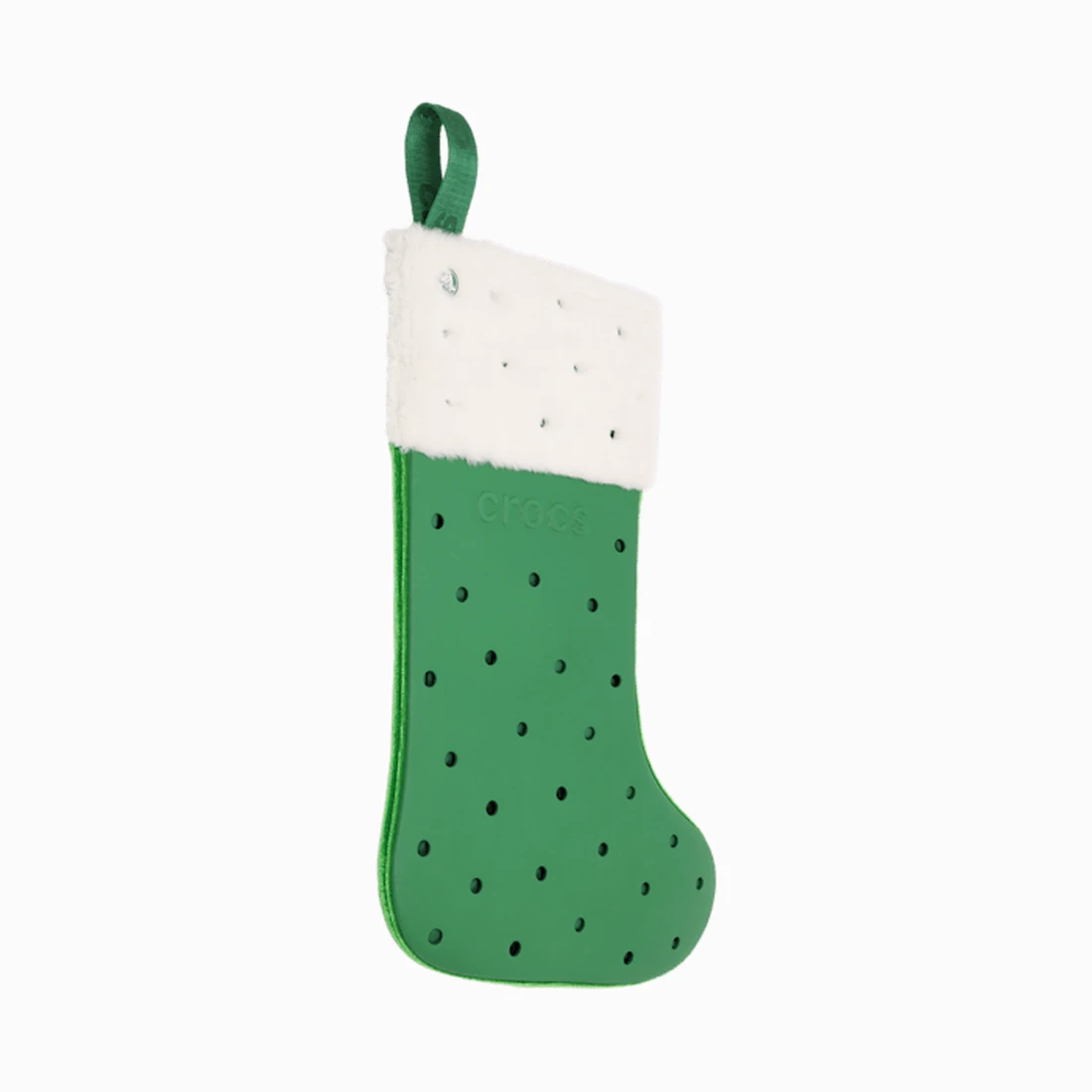 크록스 크리스마스 스타킹 그린 214128-315 이미지 2