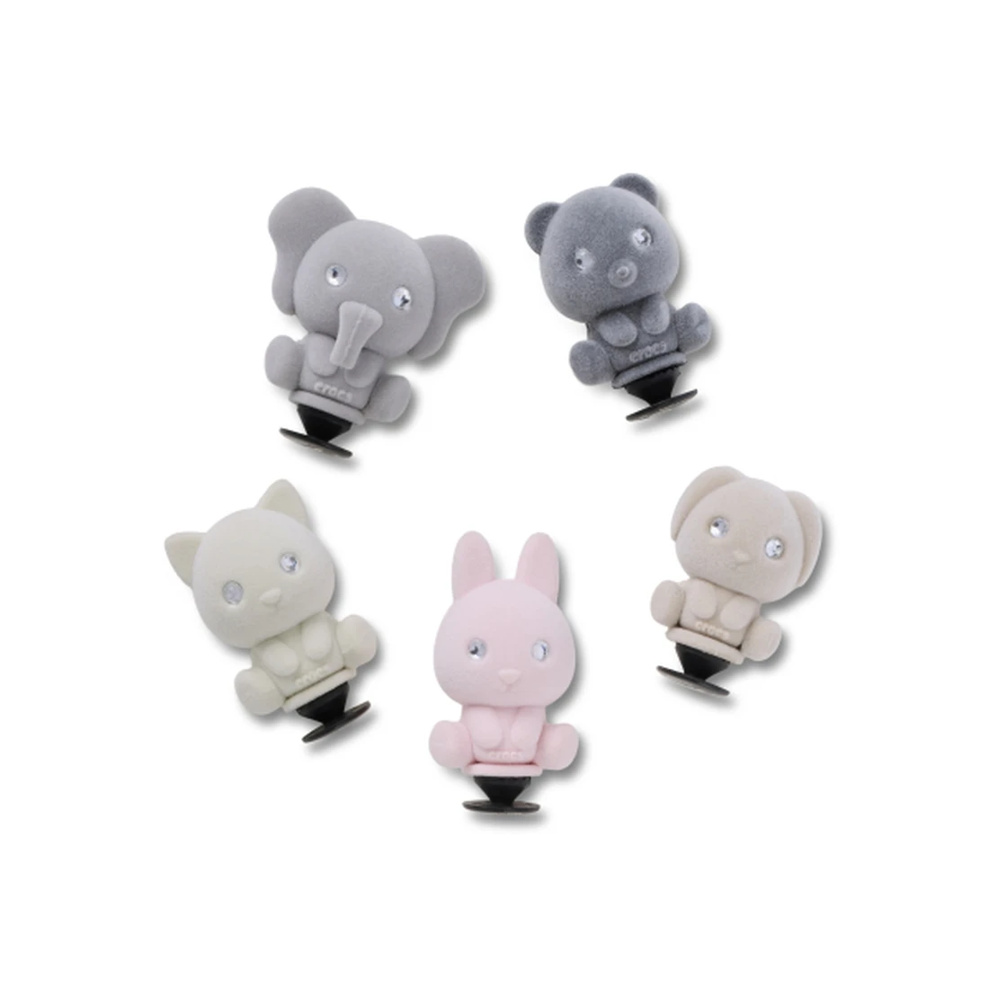 크록스 큐빅 플로킹 동물 5개 세트 10019663