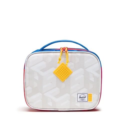 레고 팝 퀴즈 런치박스 리틀 Herschel™ – 모노그램 컬러 블록