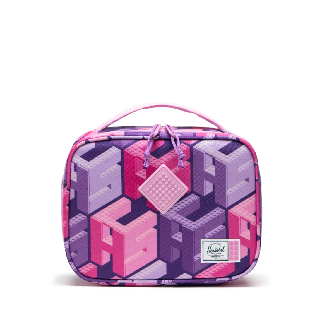 레고 팝 퀴즈 런치박스 리틀 Herschel™ – 모노그램 퍼플 5011203