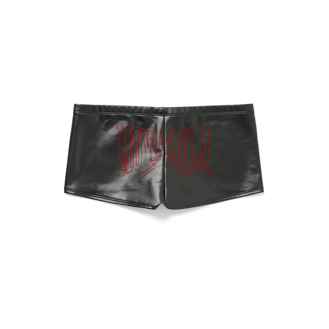 조던 x 모와롤라 미니 쇼츠 블랙 짐 레드 (IR2146-010) IR2146-010 이미지 3
