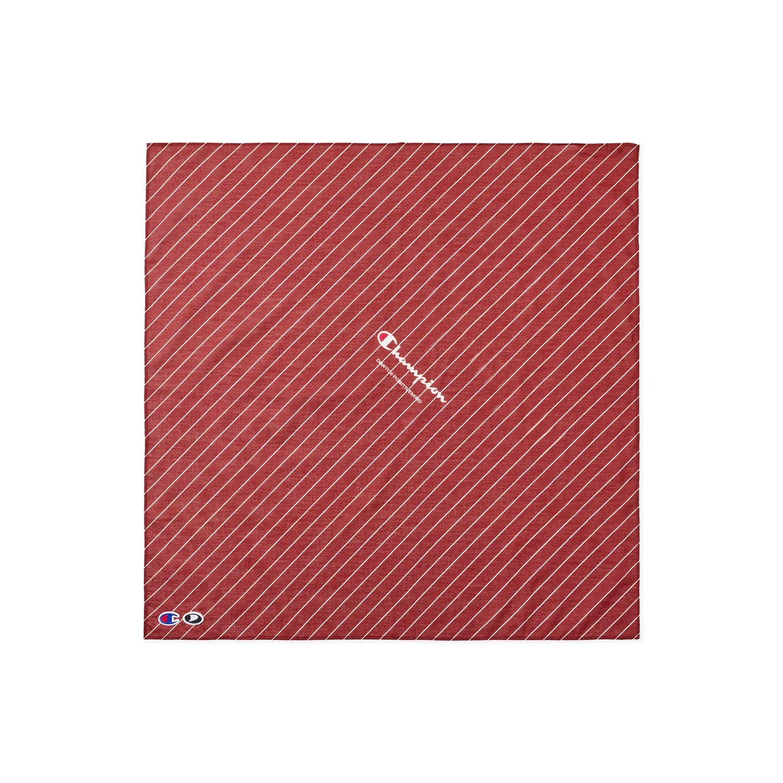 디미토 x 챔피온 스크립트 로고 반다나 스트라이프 레드 CSZD43570 이미지 2