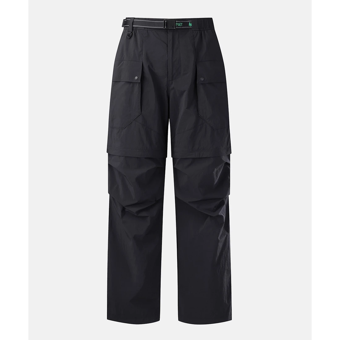 남성 루즈핏 디테쳐블 팬츠 TLPNA26401BLK