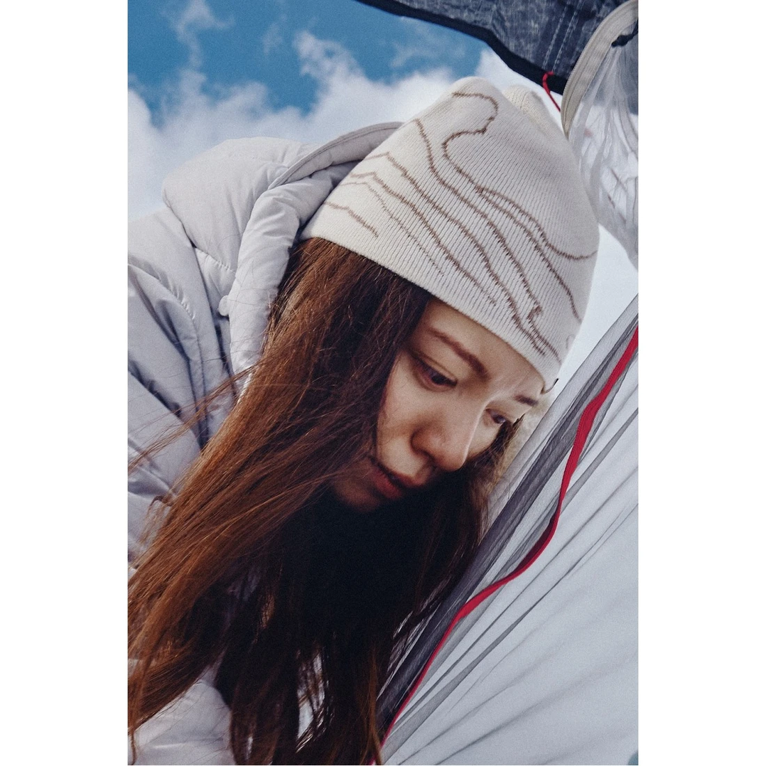 컨투어 리버서블 숏비니 QERGX26351CRE 이미지 2