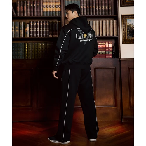 바이젝 x 블랙컴뱃 V 후드 집업
