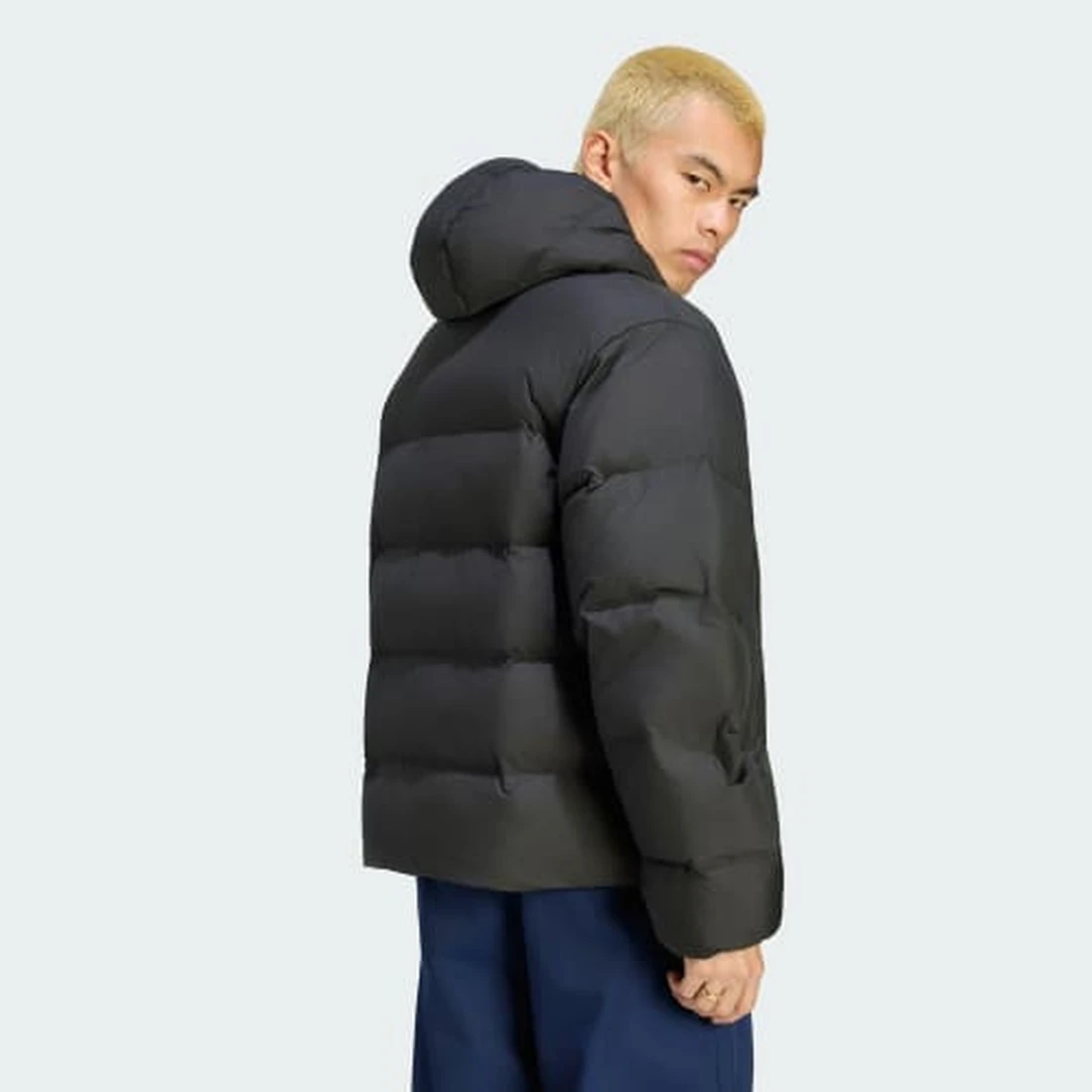 아디다스 후디드 리젠 재킷 블랙 KR7199 이미지 2