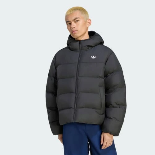 아디다스 후디드 리젠 재킷 블랙