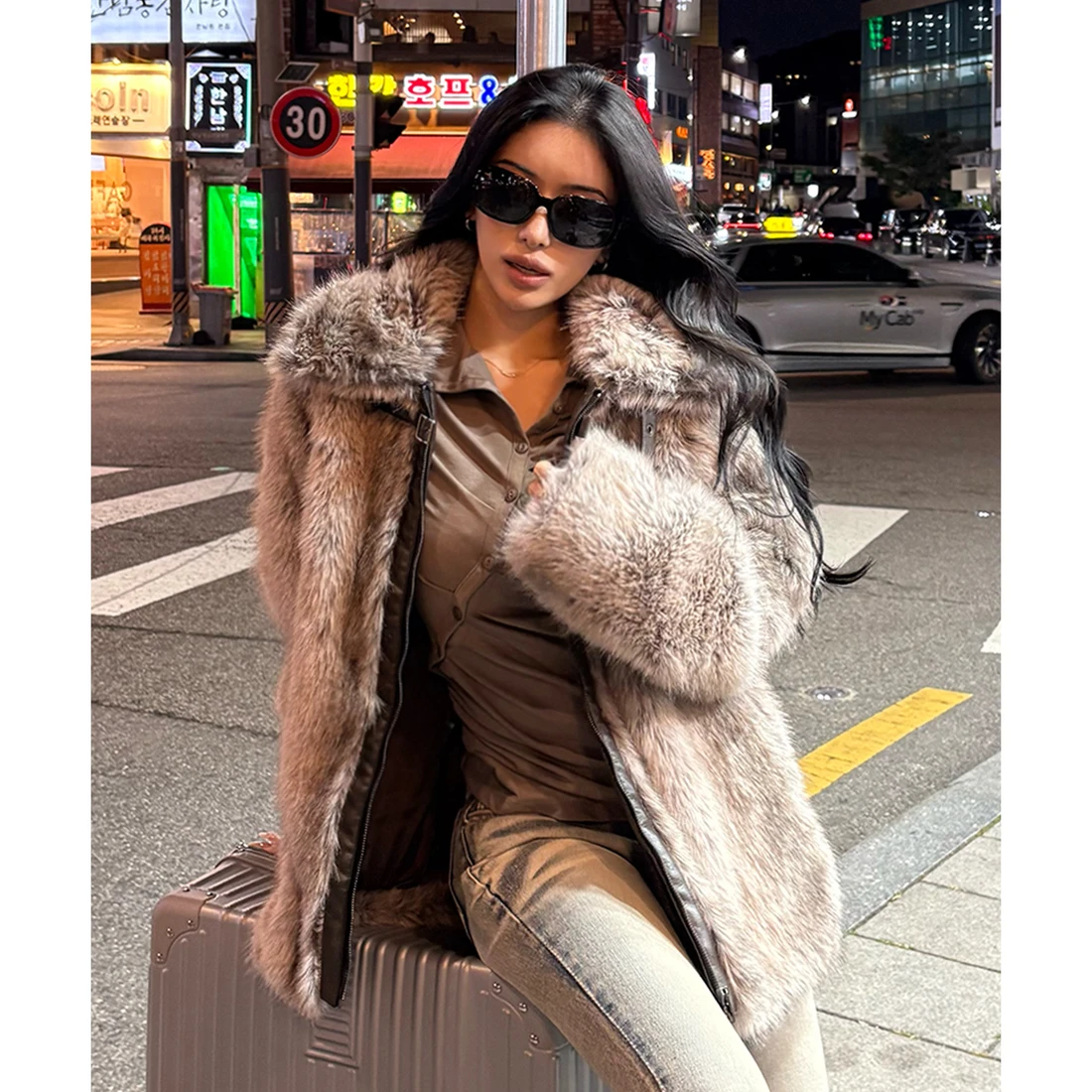2000아카이브스 로슈 포 퍼 재킷 베이지 2A26D4OT04BE