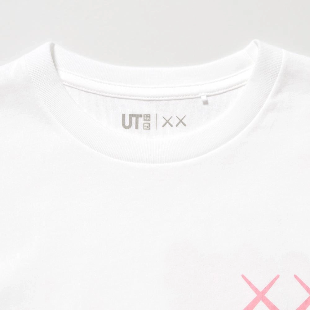 카우스 x 유니클로 UT 그래픽 티셔츠 화이트 키즈 467760