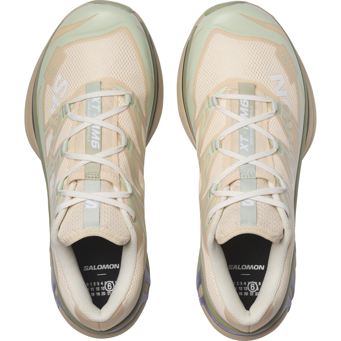 MM6 메종 마르지엘라 x 살로몬 XT-MM6 타피오카 씨 폼 바이올렛 튤립 L45447900 이미지 2