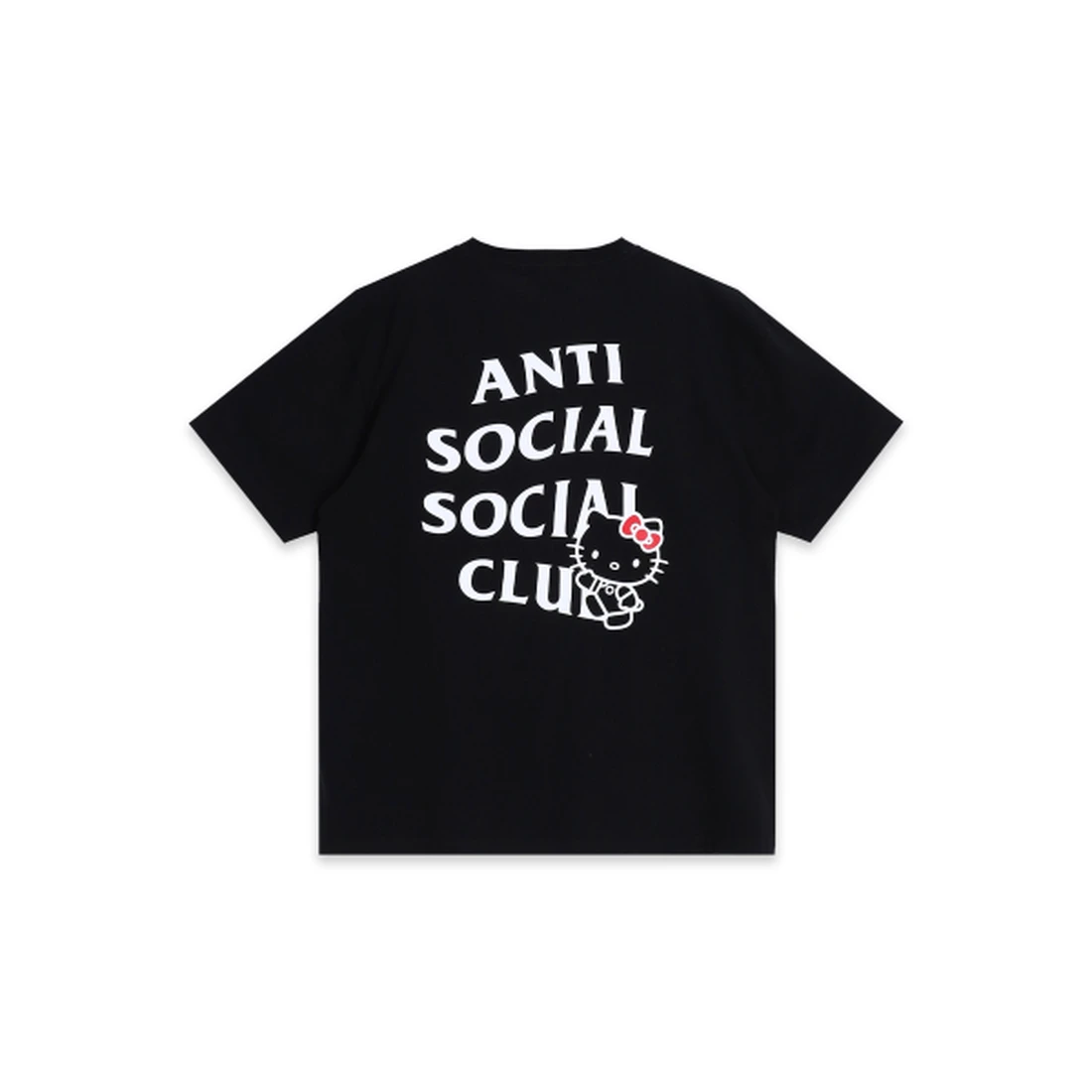 안티 소셜 소셜 클럽 x 헬로 키티 ASHKC 반팔 티셔츠 블랙 TI26C0301521