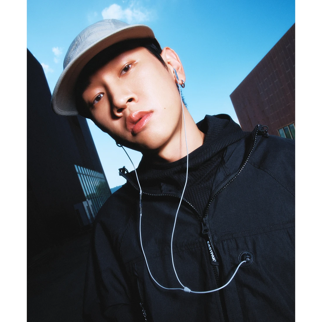 이스트팩 나일론 캡 카키 EPFCP8A18KK