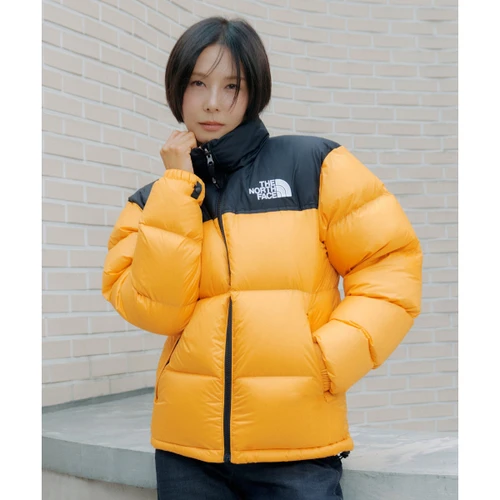 노스페이스 1996 레트로 눕시 다운 자켓 옐로우