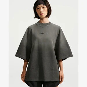 나이키 에너지 오버사이즈 숏슬리브 탑 블랙 (IM6088-010) 우먼스