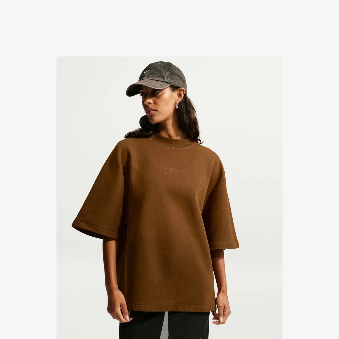나이키 에너지 여성 오버사이즈 반팔 티셔츠 IM6088-259 이미지 2