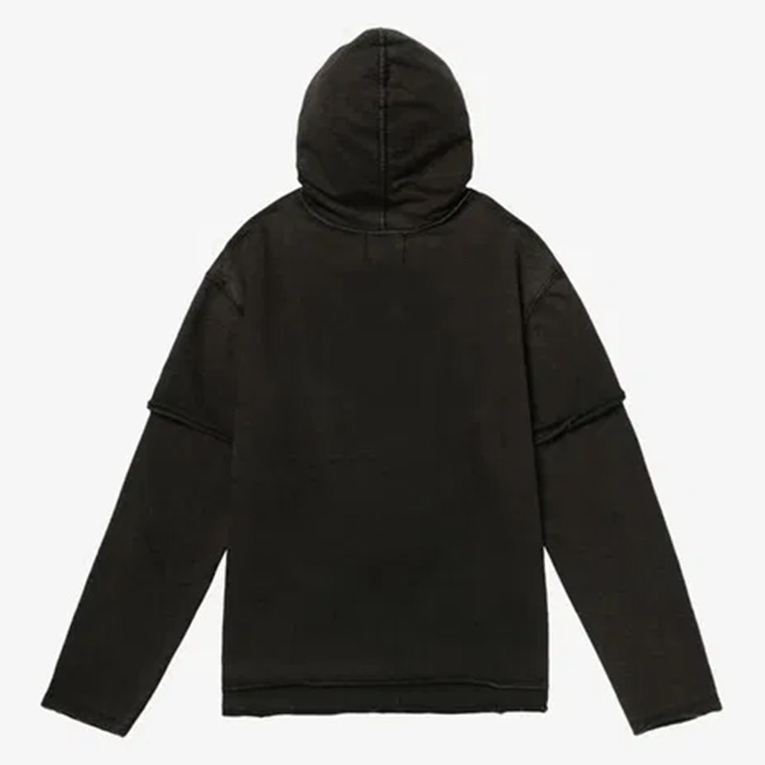 떠그 클럽 x 휠라 F 로고 스트링 후드 차콜 그레이 1100FS2POF3T05XCGY