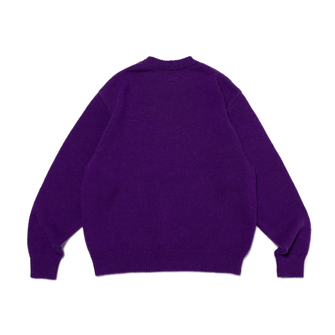 휴먼 메이드 로우 게이지 니트 스웨터 퍼플 HM27CS038-PURPLE