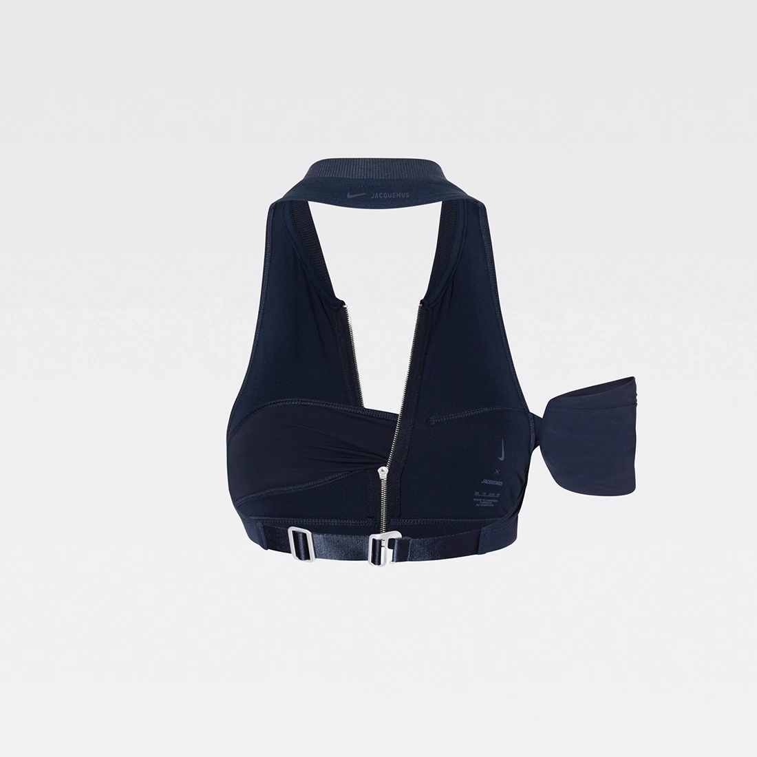 자크뮈스 x 나이키 홀터 탑 다크 그레이 241JS228-2527-970/FJ3150-475