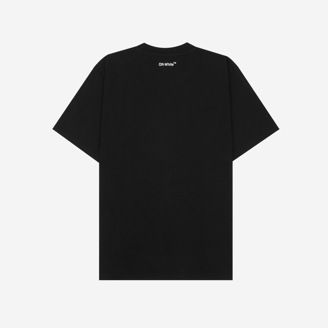 오프화이트 싱글 애로우 숏슬리브 티셔츠 블랙 화이트 OMAA027C99JER0021001