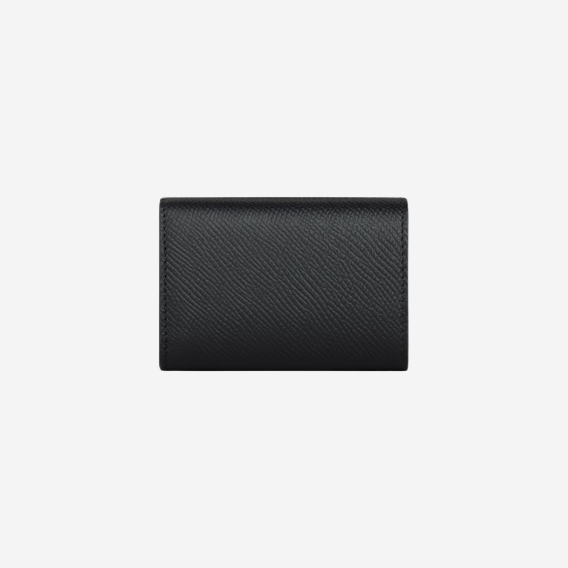 셀린느 그레인드 카프스킨 폴드 컴팩트 지갑 블랙 10E603BEL-38SI