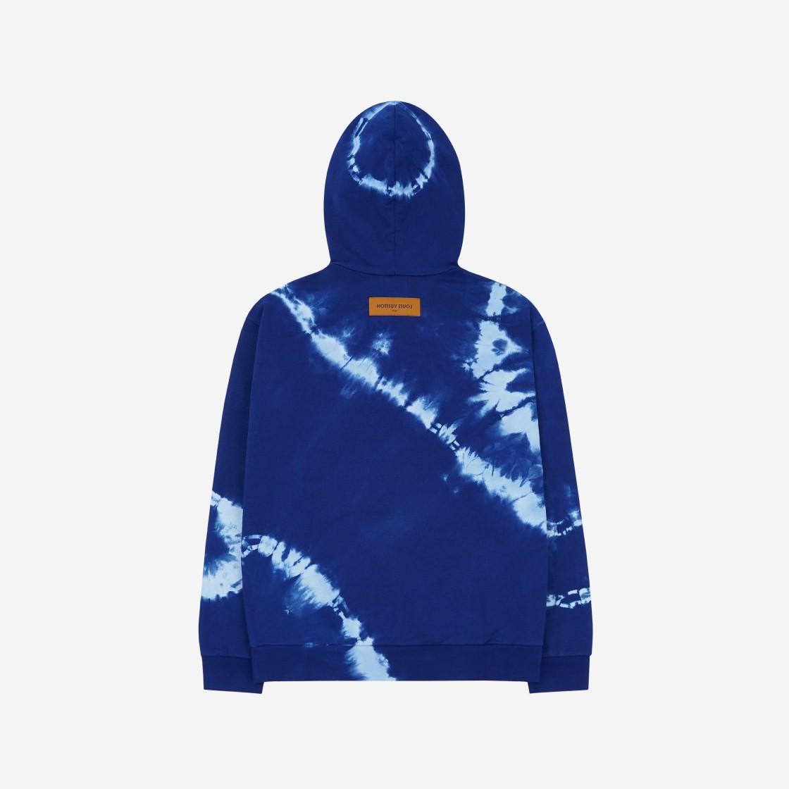 Louis Vuitton Tie&Dye Hoodie With LV Signature Heather/Grey/Blue for Women