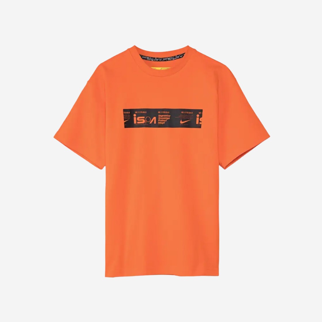 나이키 NRG IPSA 그래픽 티셔츠 오렌지 DV0687-817