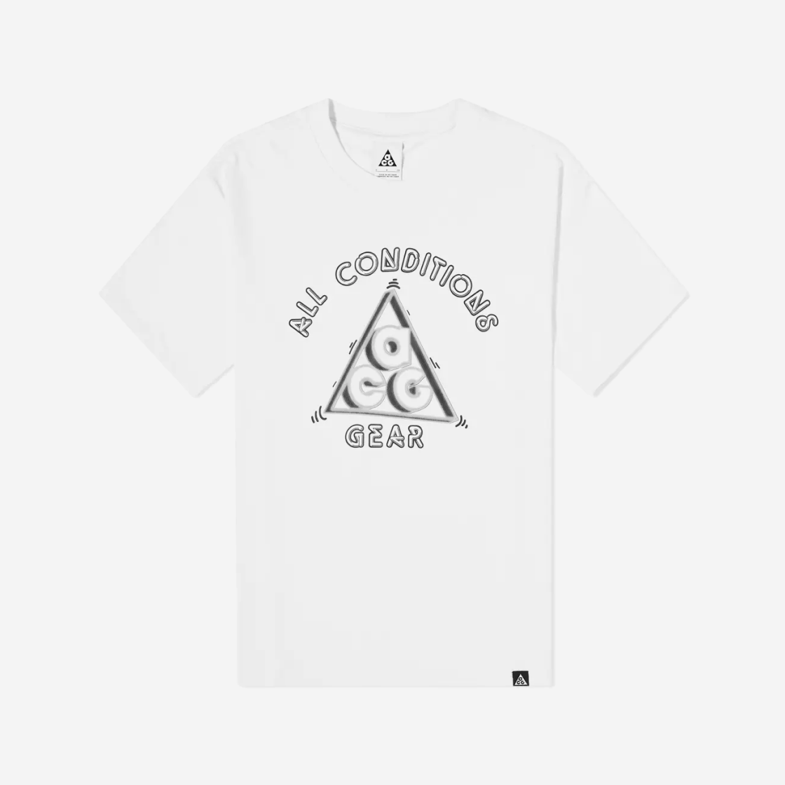 나이키 ACG 행 루즈 티셔츠 서밋 화이트 - US/EU DD8809-121