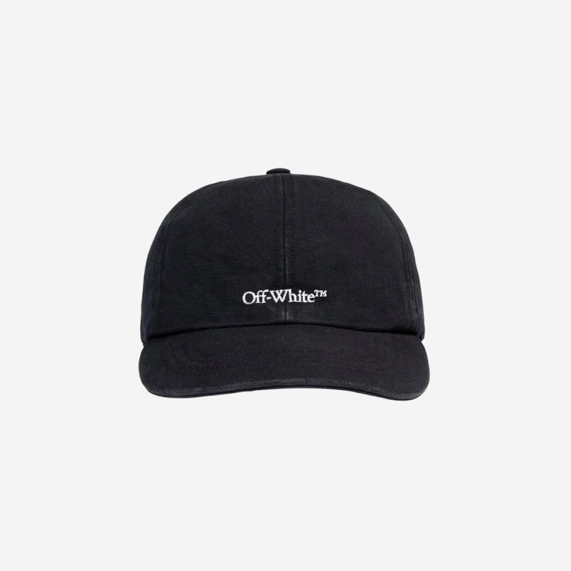 OFF-WHITE] 오프화이트 부키쉬 OW 로고 베이스볼 캡 블랙 발매 정보