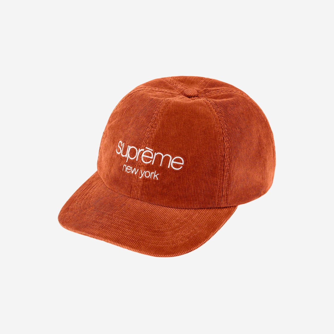 SUPREME] 슈프림 고어텍스 코듀로이 클래식 로고 6-패널 캡 러스트