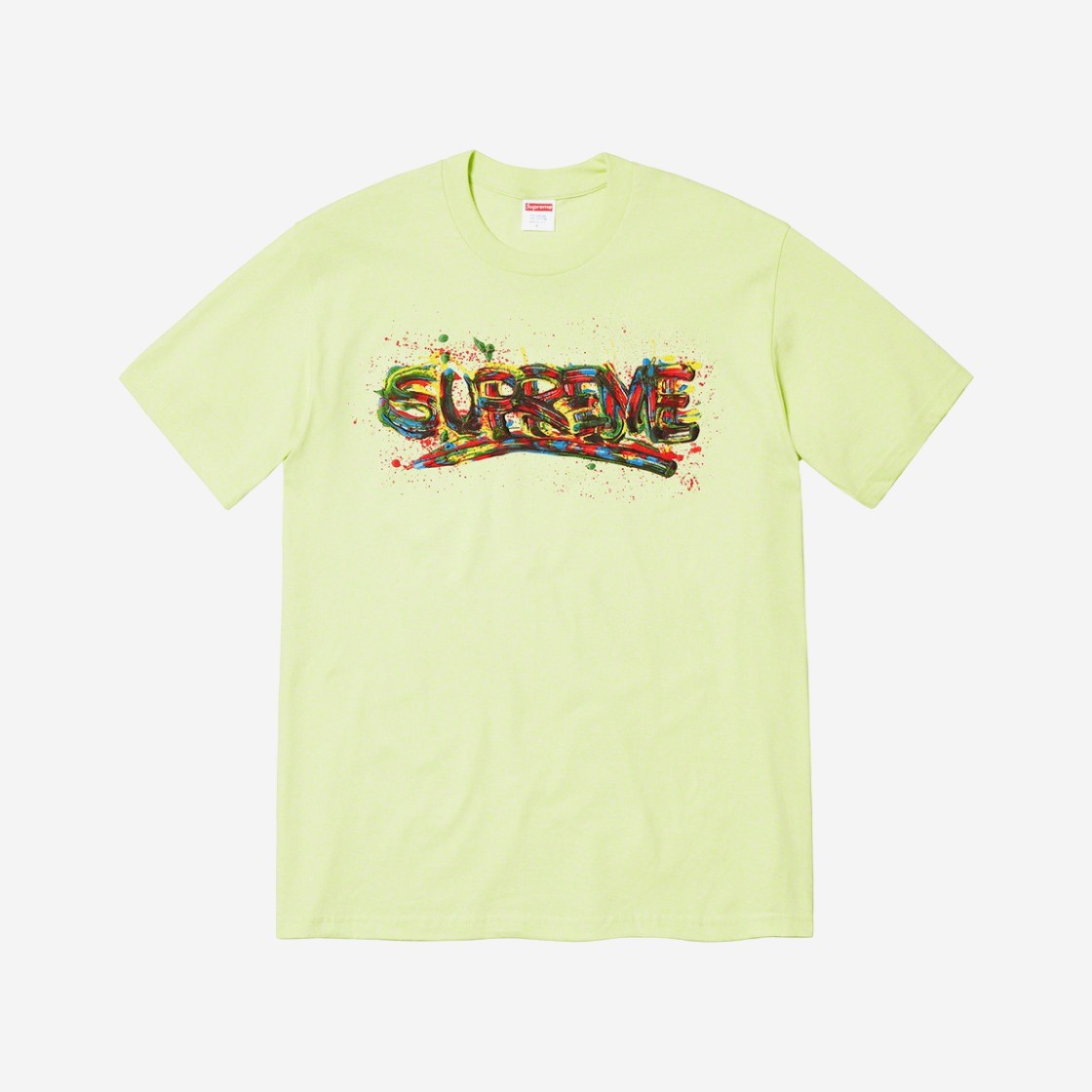 supreme Tシャツ Paint Logo tee 20ss 売れ筋 - www.woodpreneurlife.com