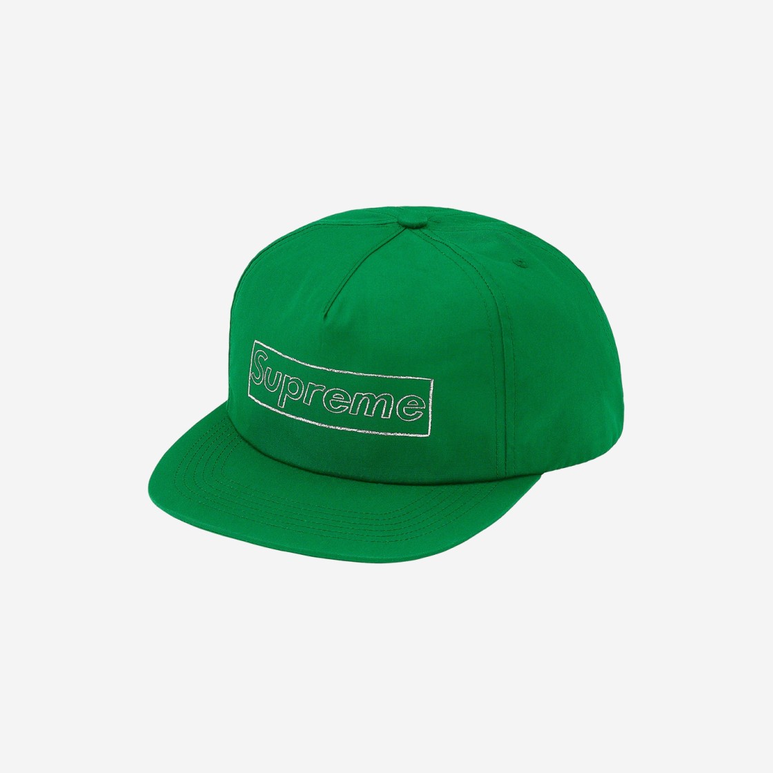 Supreme x KAWS Chalk Logo 5-Panel 'Green