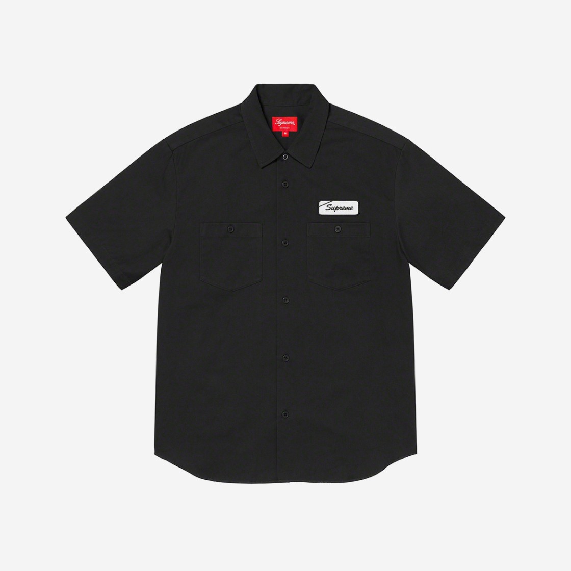 SUPREME] 슈프림 도그 숏슬리브 워크 셔츠 블랙 - 21SS 발매 정보