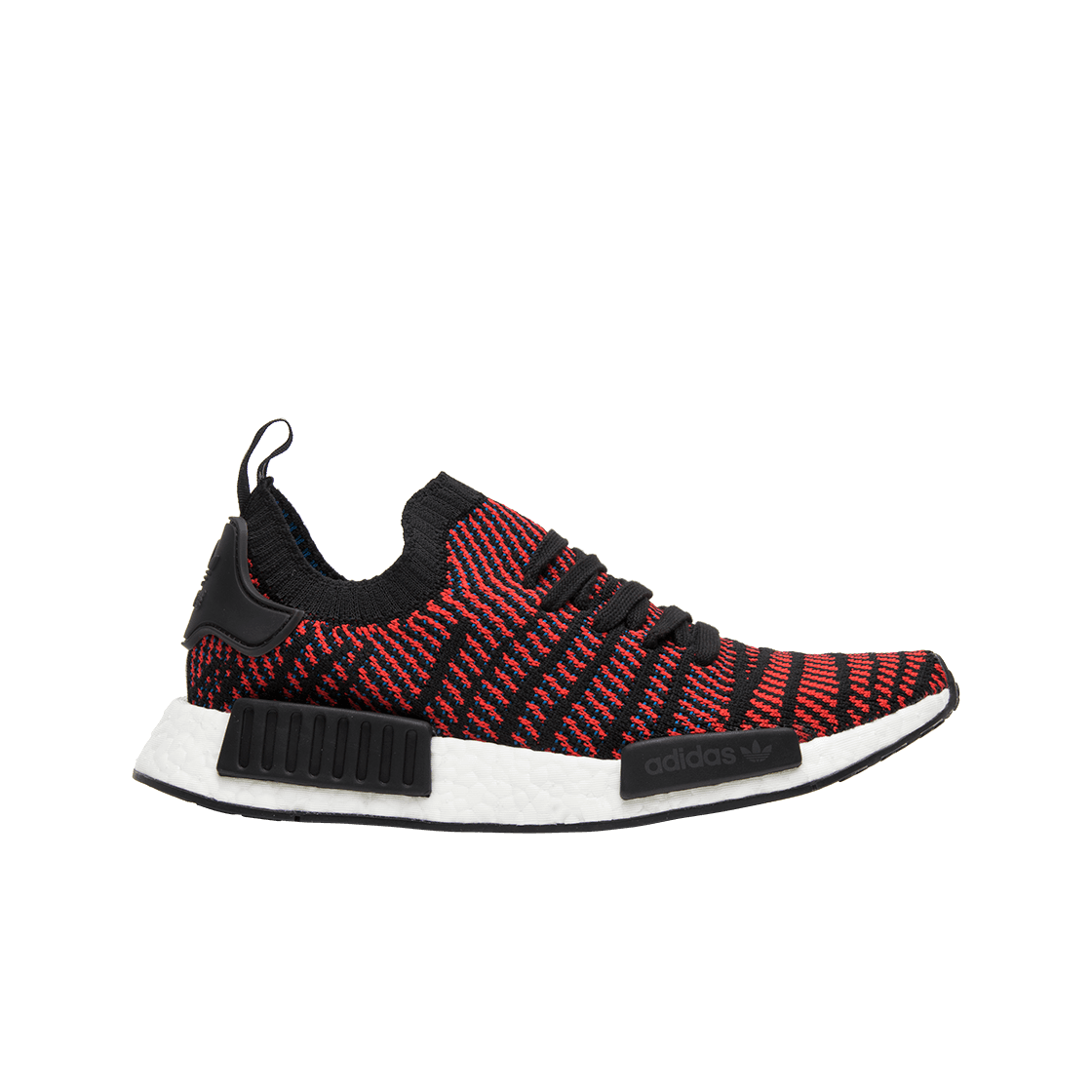 아디다스 NMD R1 STLT 블랙 레드 CQ2385