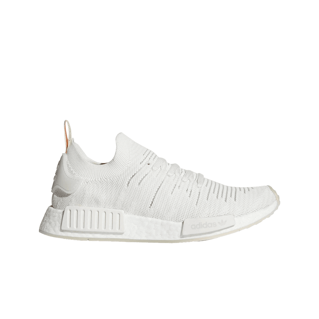 아디다스 NMD R1 STLT 프라임니트 화이트 클리어 오렌지 우먼스 B37655