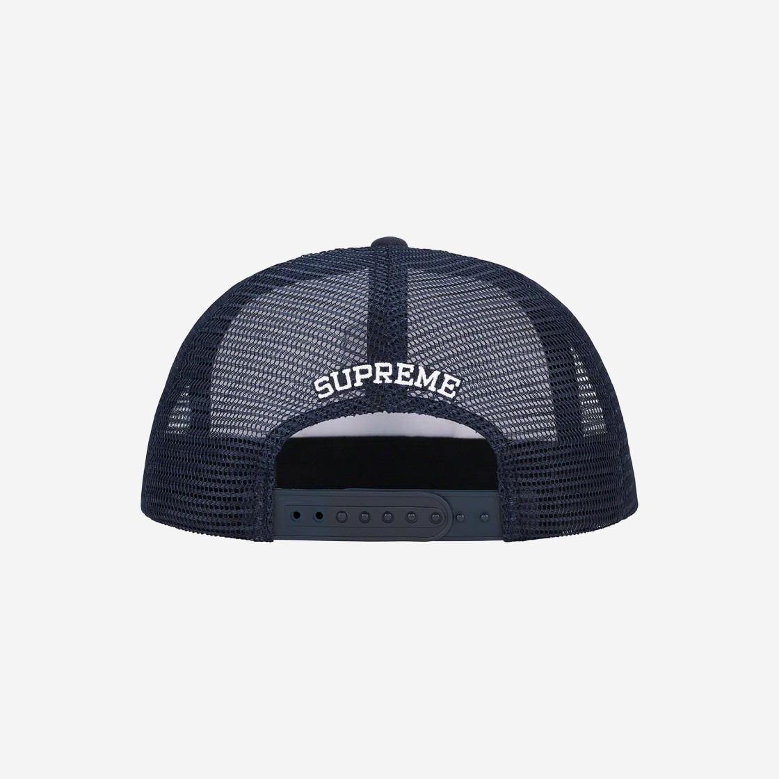 SUPREME] 슈프림 핀 업 메쉬 백 5-패널 네이비 - 22FW 발매 정보