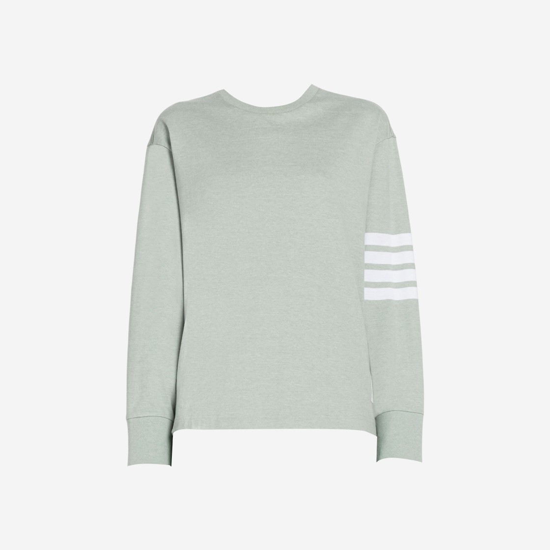 Thom Browne Midweight Jersey 4-Bar Long Sleeve Rugby T-Shirt Green WMNS